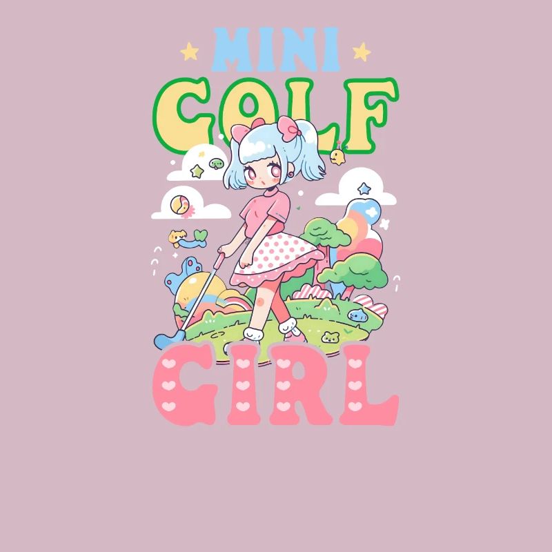 Fille de golf