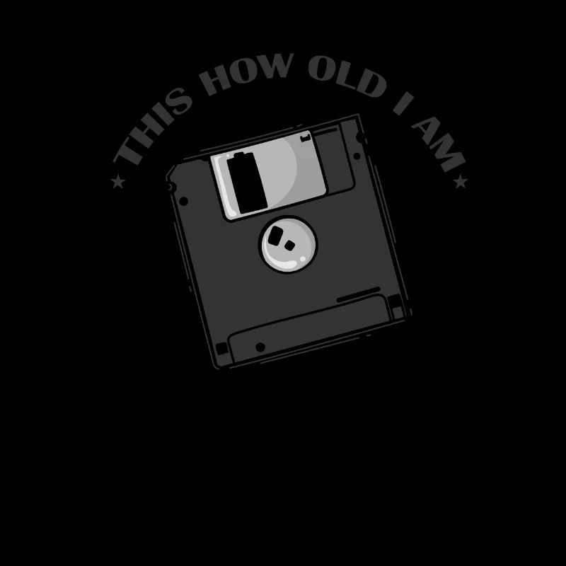 This how old I am Diskette Retrospeichermodul