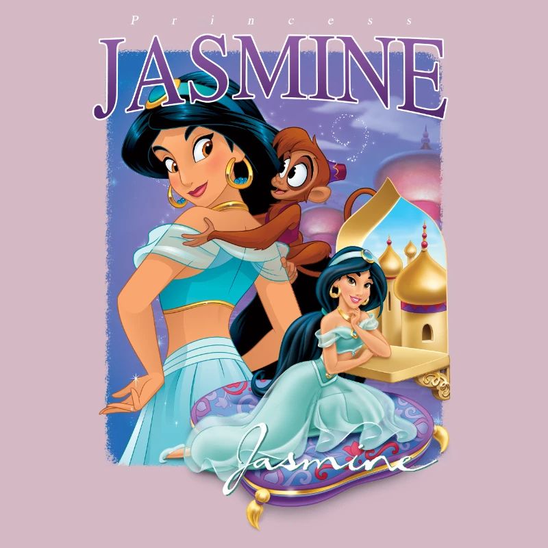 Prinzessin Jasmin Mit Treuem Äffchen Abu