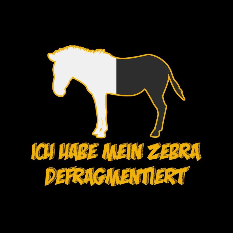 Zebra Defragmentiert Informatiker