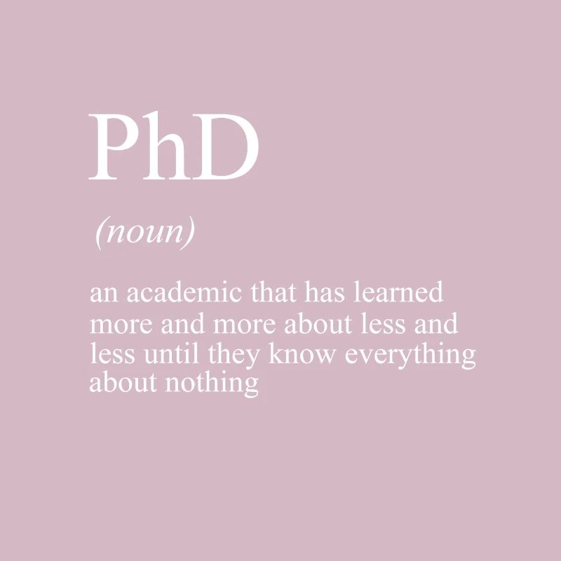 Phd Dr Abschluss Doktortitel Doktorat Student
