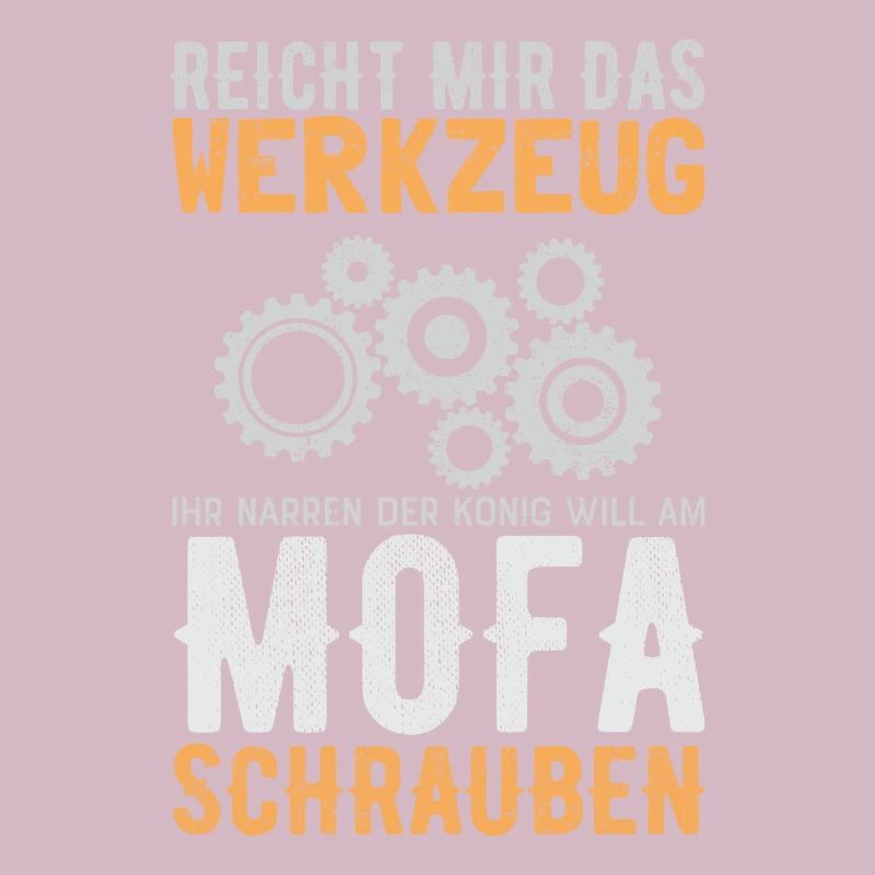 Mofa Werkzeug Spruch - Moped Simson Geschenkidee