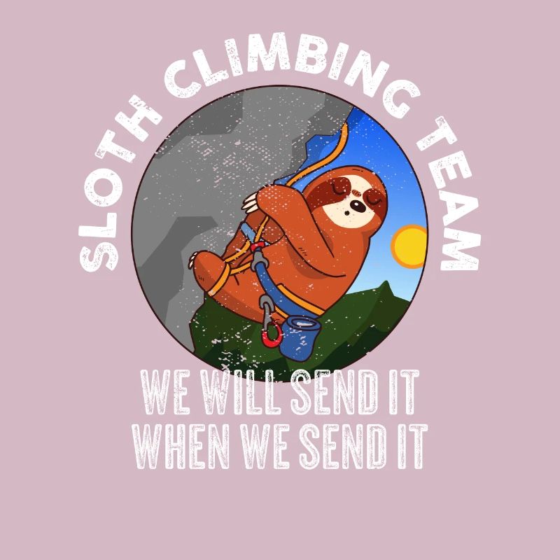 Climbing Bouldering Sloth Climbing Team