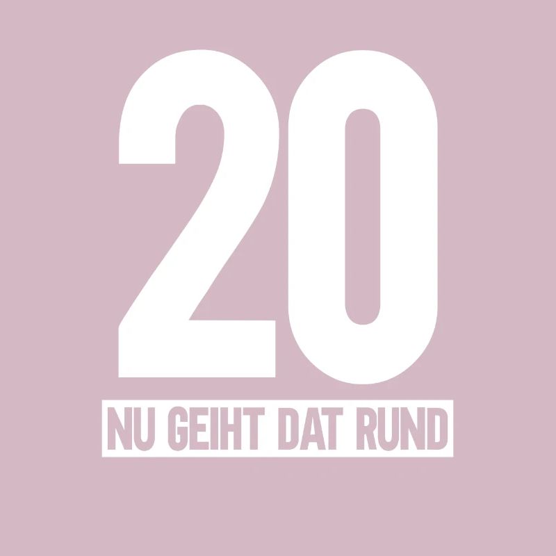 20 Nu Geiht Dat Rund - 50 Geburtstag Plattdeutsch