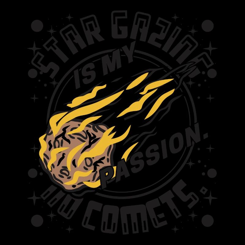 L’observation des étoiles est ma passion. Pas de comètes.