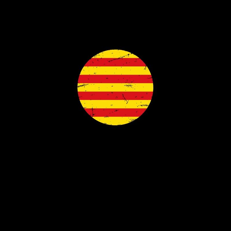 Fabriqué en Catalogne drapeau catalan drapeau