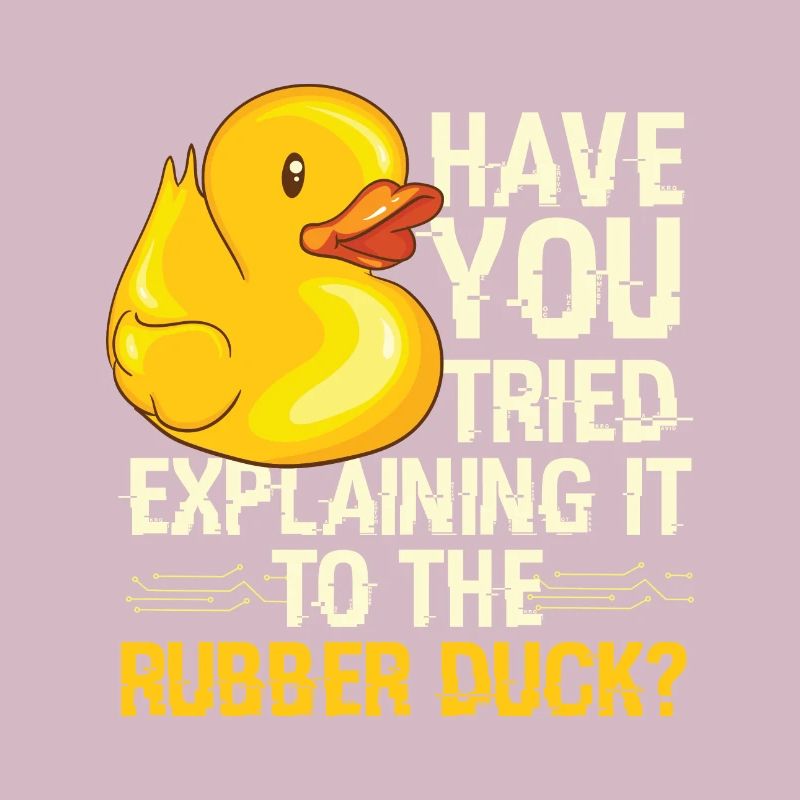 Rubber Duck Debugging Programmierer