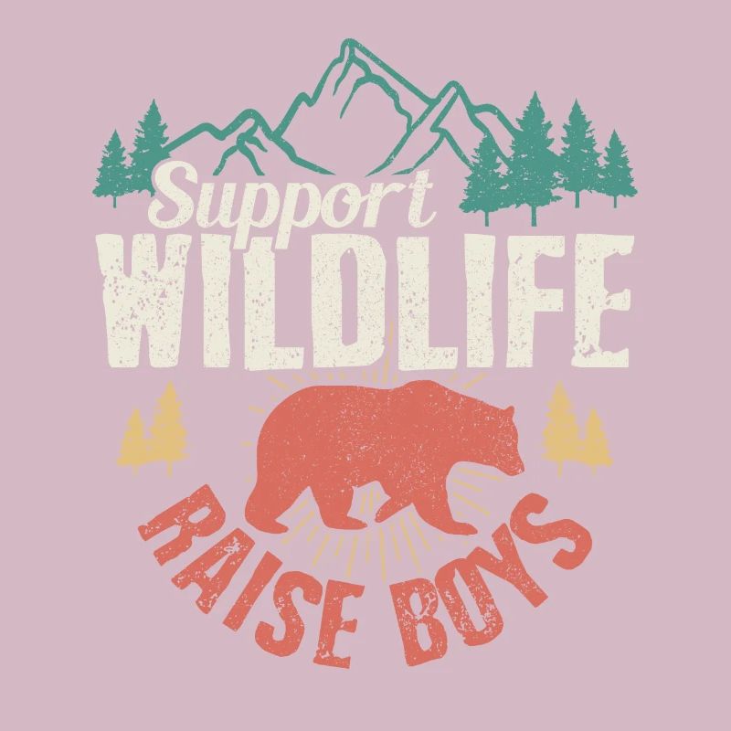 Support Wildlife - Muttertag Vater Mutter Lustig