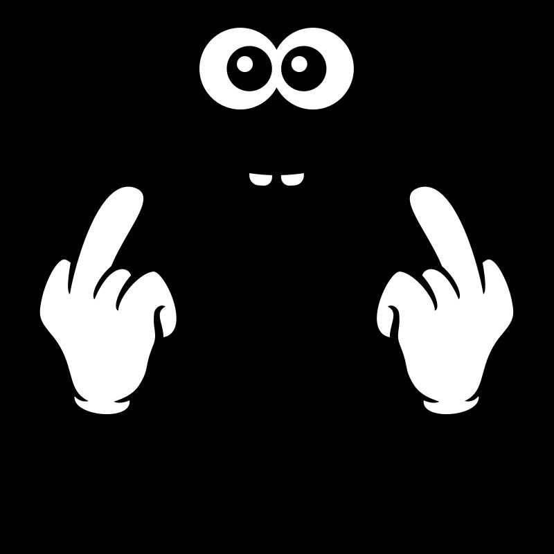 Smiling Face – Have A Nice Day! (Stinkefinger)