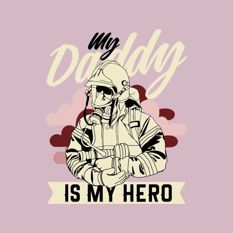 Firefighter dad firefighter work gift