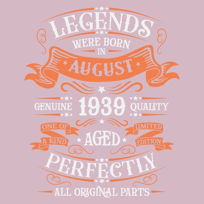 August 1939 Geburtstag Mann