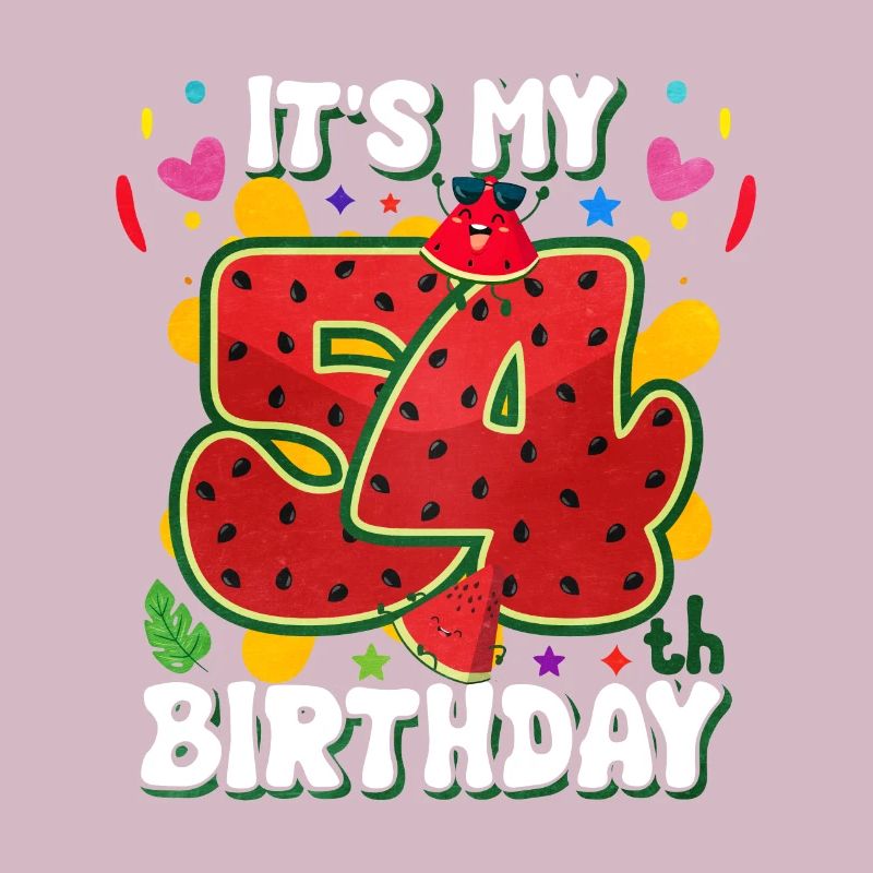 54e anniversaire Pastèque
