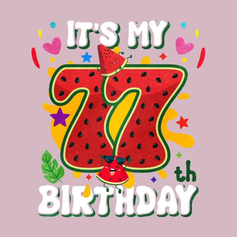 77e anniversaire Pastèque