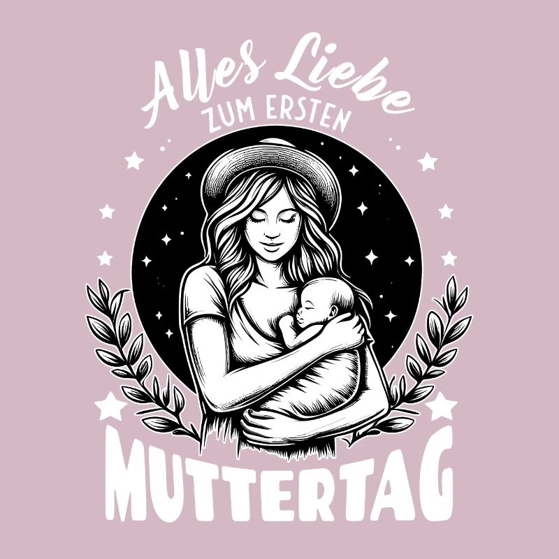 Alles Liebe zum Ersten Muttertag Mutter mit Kind