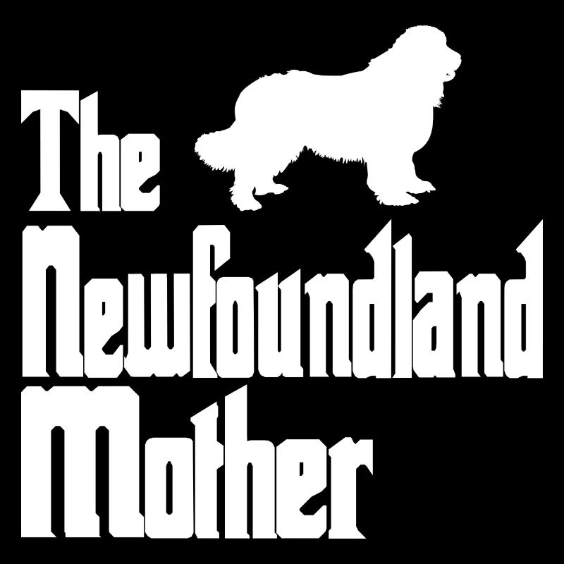 Neufundländer - Hunde Mutter Frauchen