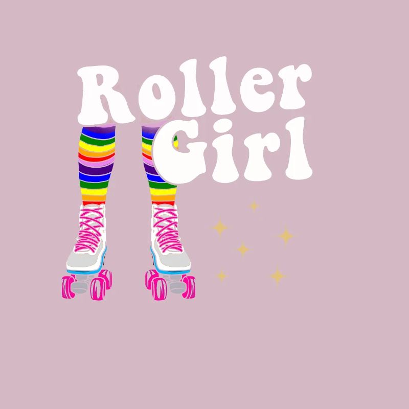 Inline Skate Geschenk Rollerskates Roller 70er