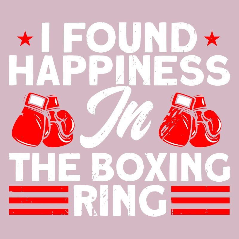 Found luck in boxing ring boxing gift