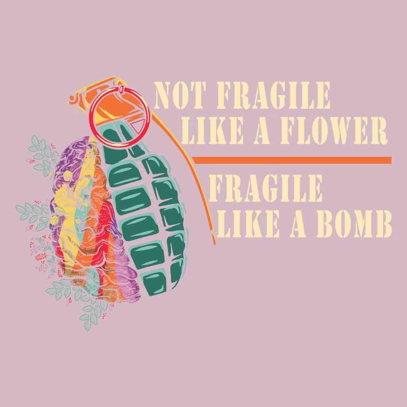 Pas fragile comme une fleur, mais un