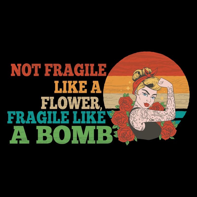 Pas fragile comme une fleur, mais un