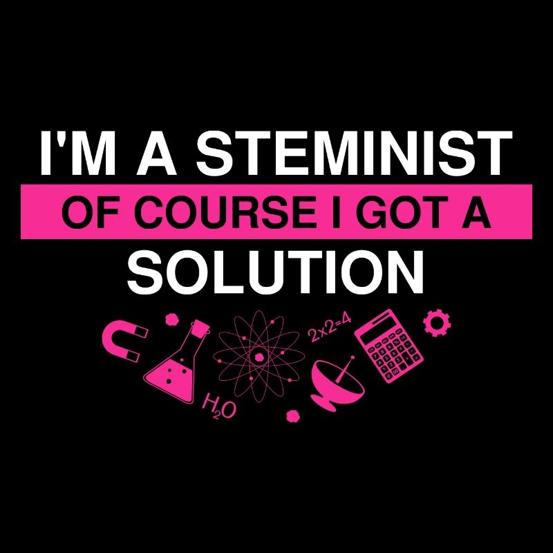 Professeur Steminist Designs for Equality Stem
