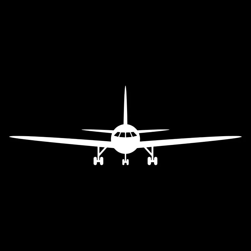 plane airplane design as vector