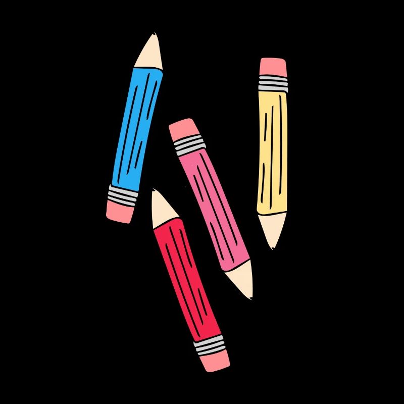 des crayons