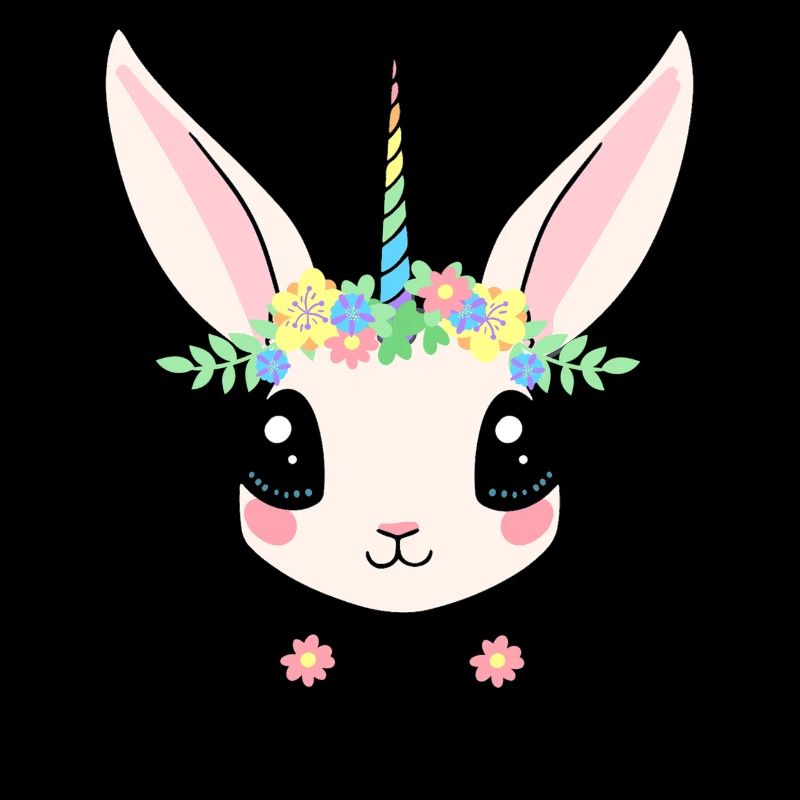 Unicorn Einhorn Pferd Süss Hase