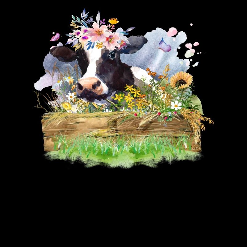 Aquarelle de vache