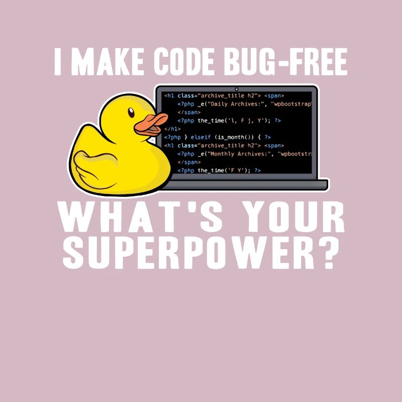 Programmierer Ente Programmieren Debugging Lustig