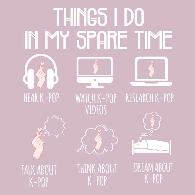 Kpop Time Libe Humor Geschenk