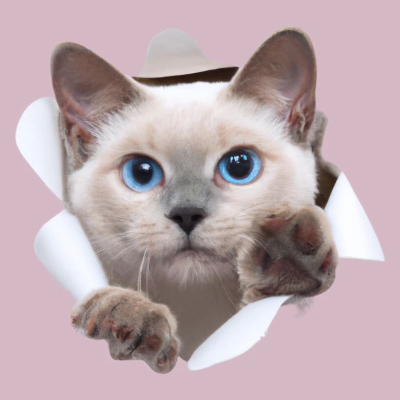 Bébé chat du monde caché