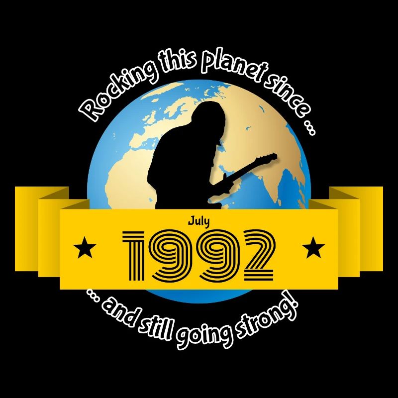 33. Geburtstag Rocking this planet since 07/1992