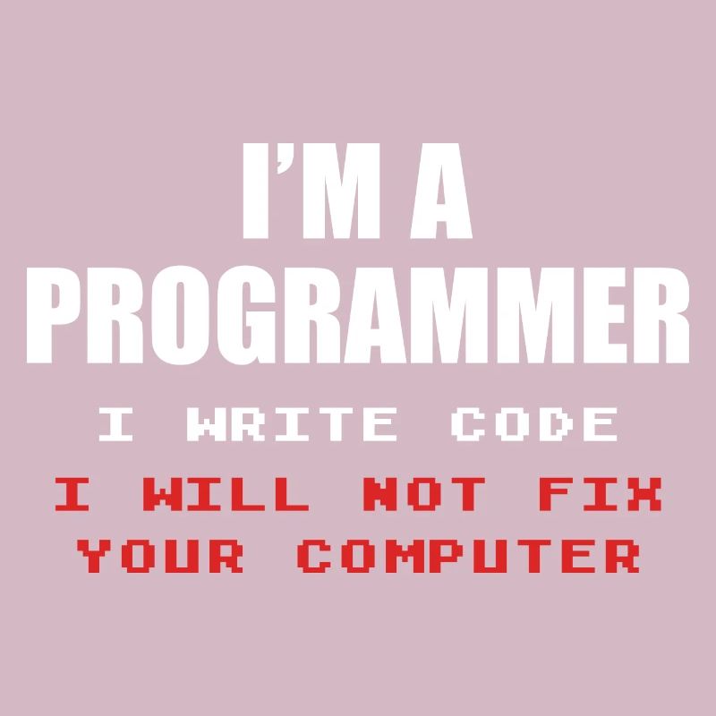 Programmer Geek Computer Programming Coder L