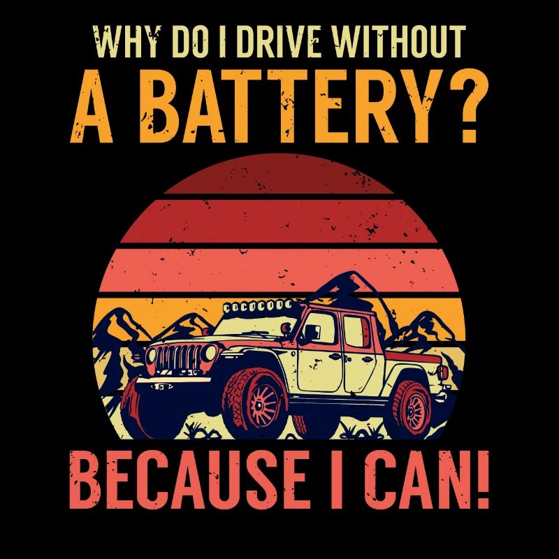 Why do I drive without a battery Anti e-Car