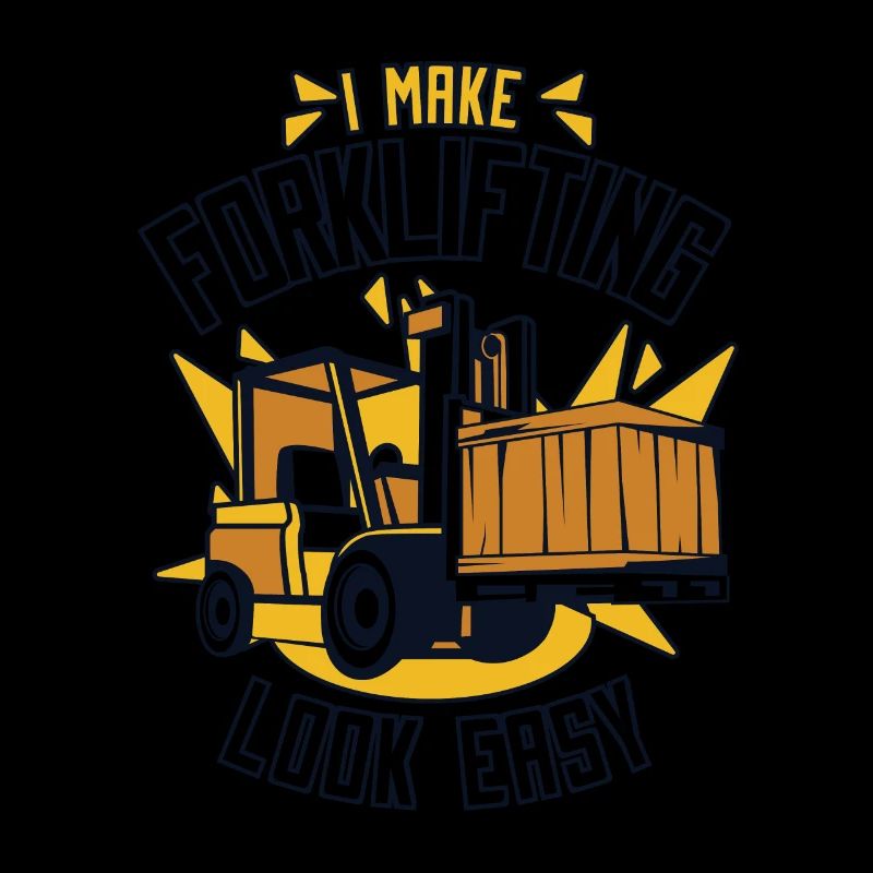 I Make Forklifting Look Easy Gabelstaplerfahrer