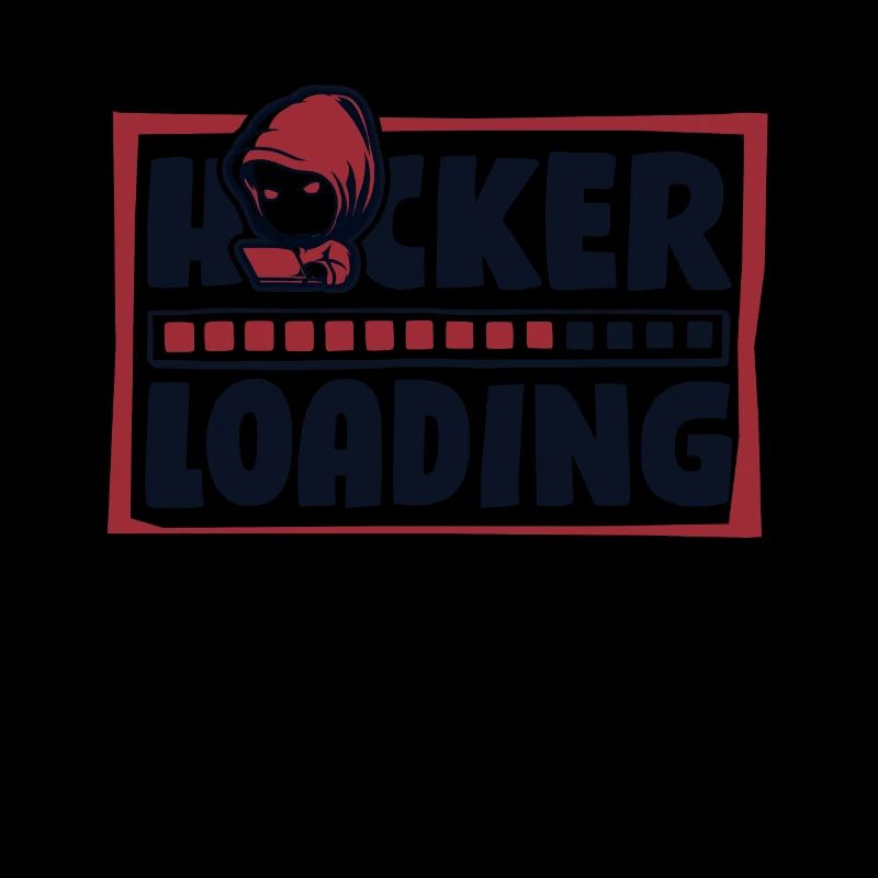 Hacker Loading Phishing Sniffer Social