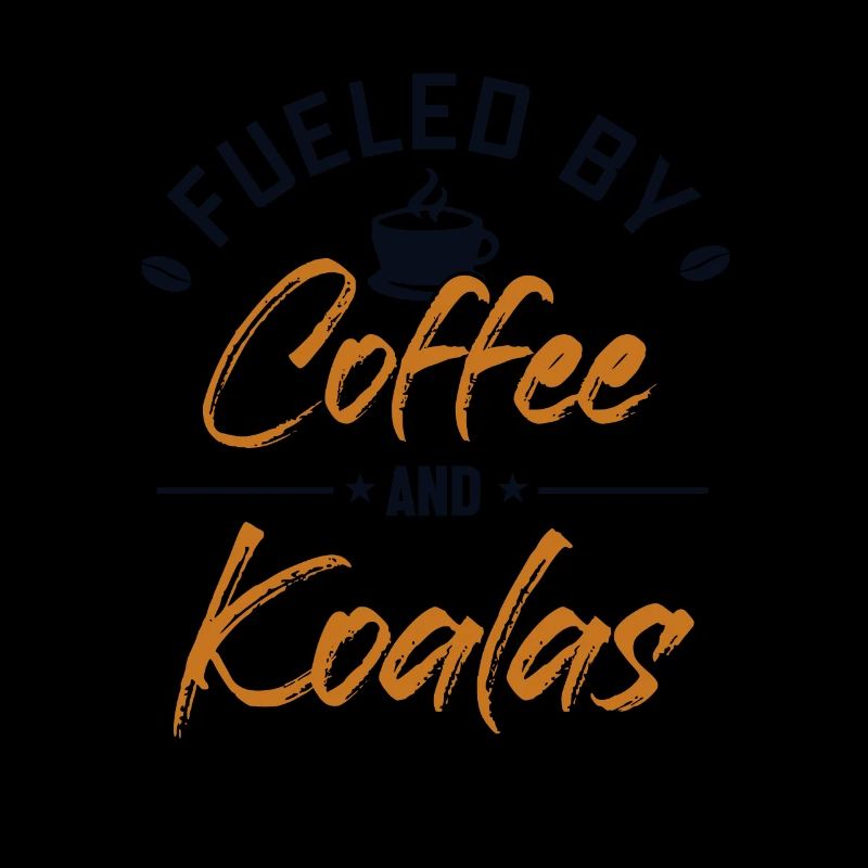 Alimenté par le café et les koalas Koalabear Eucalyptus