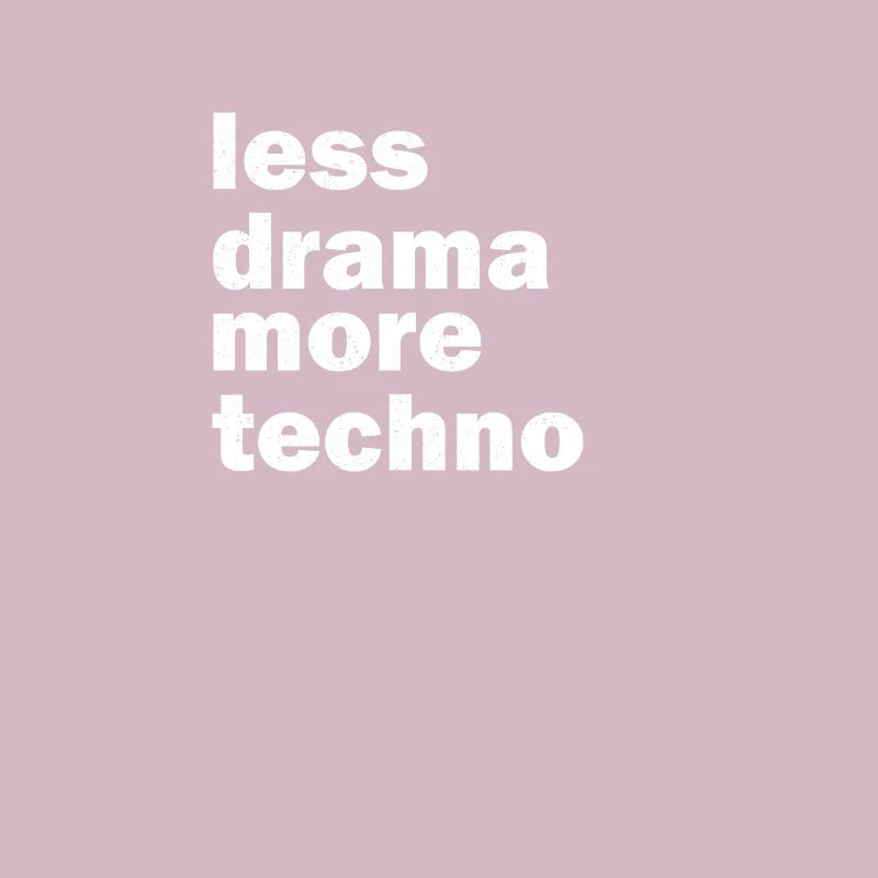 Moins de drame, plus de techno, une déclaration élégante
