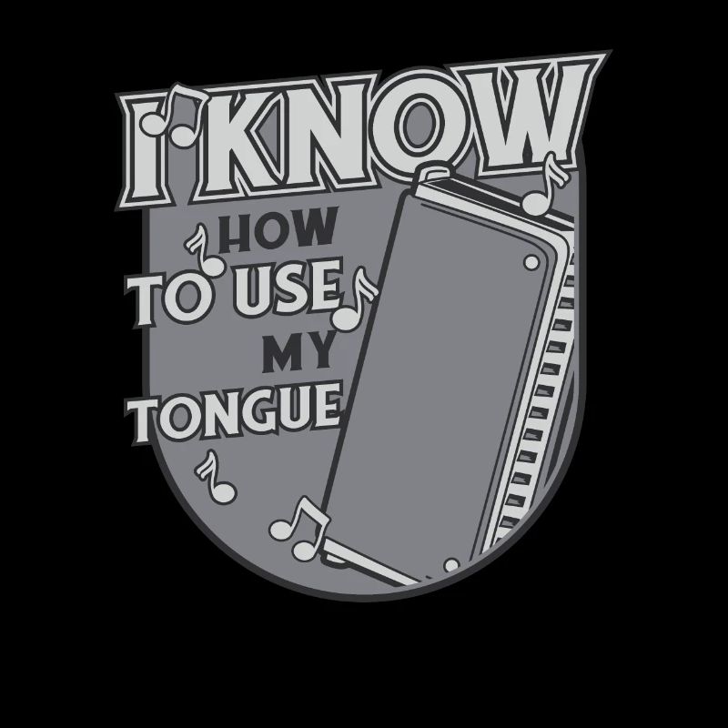 Je sais comment utiliser ma bouche harmoniciste de langue