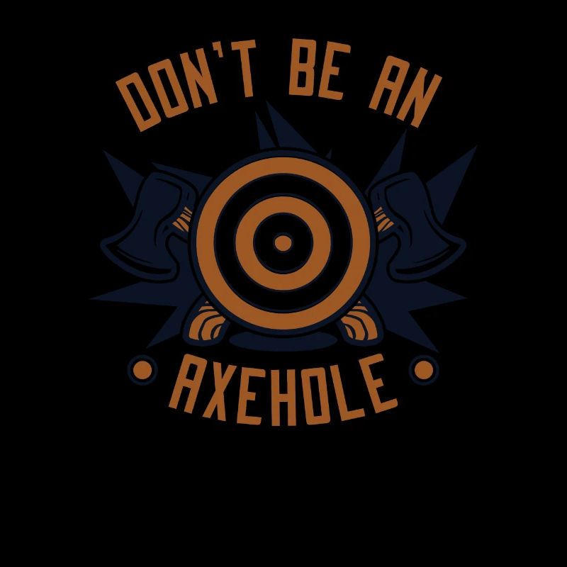 Ne soyez pas un jeu de lancer de hache Axehole Thrower
