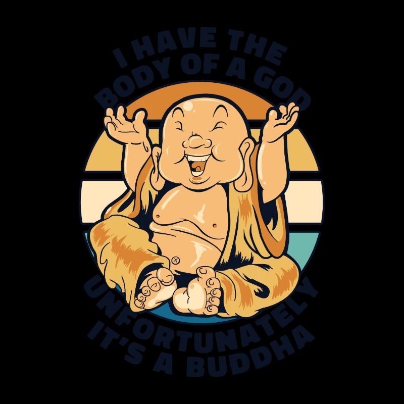 Ich habe den Körper einer buddhistischen Gott-Symbol-Statue