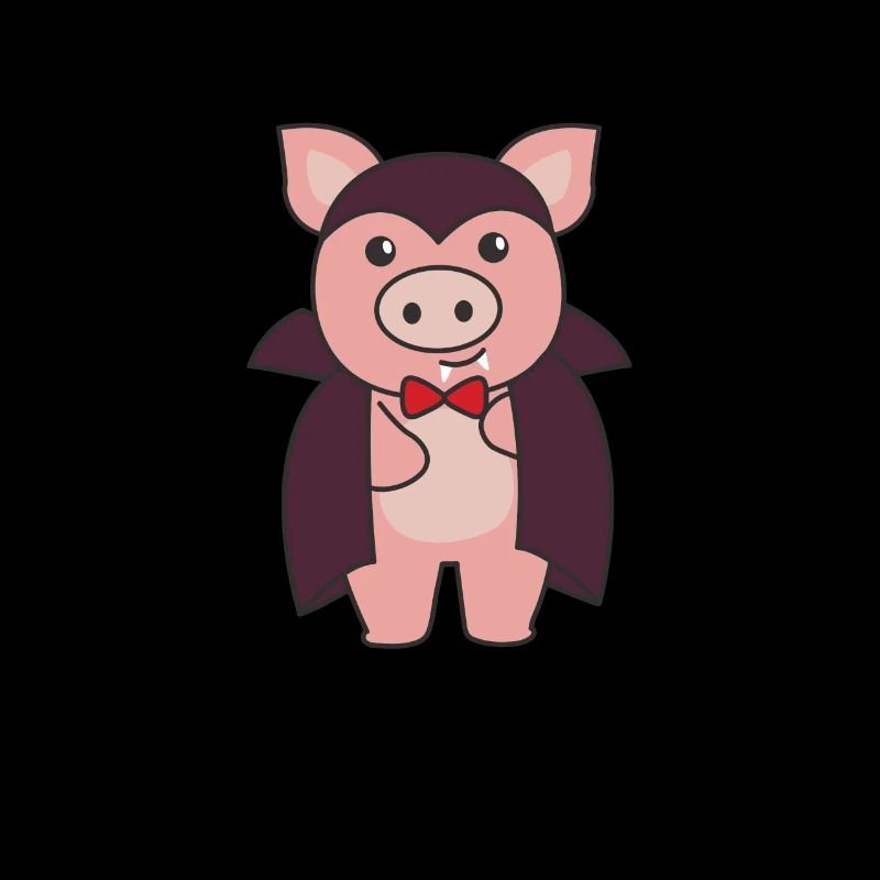 Pig Halloween Cute Devil Vampire Costume