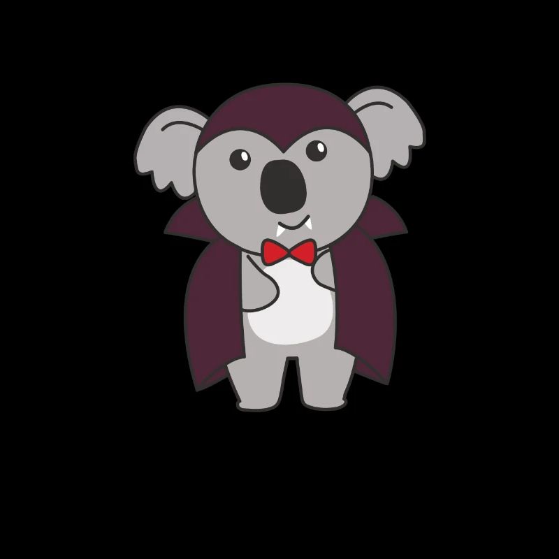 Koala Halloween Cute Devil Kids Vampire Costume