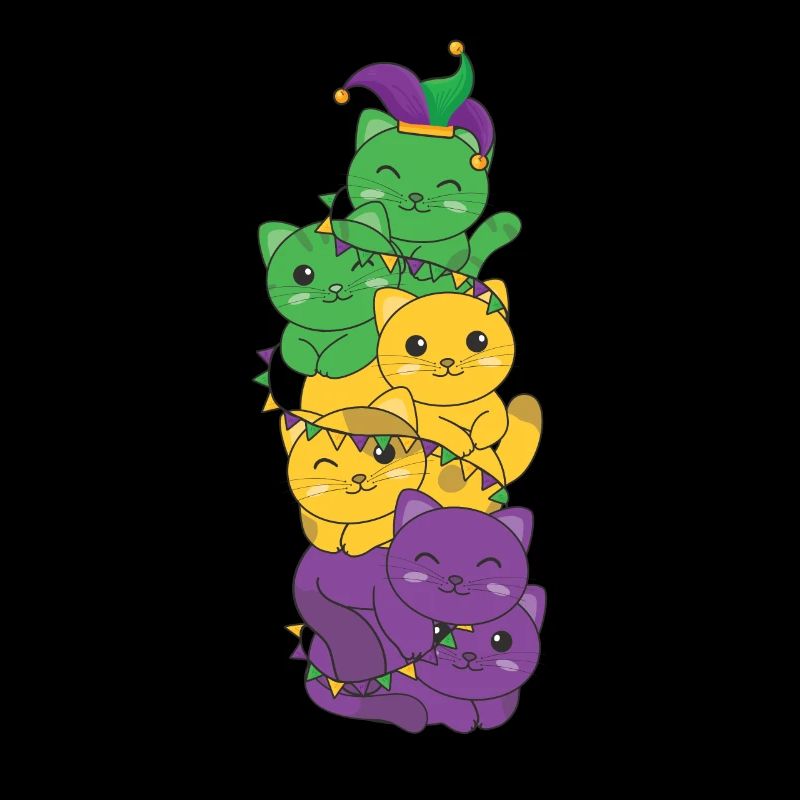 let the shenanigans begin Mardi Gras Cat Tower