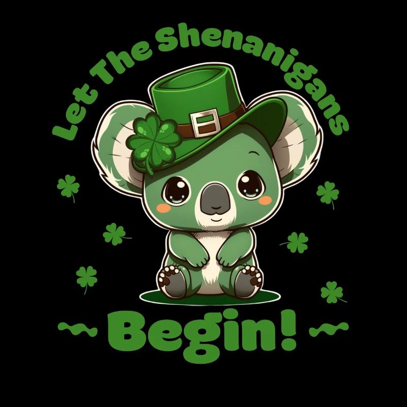 que les manigances commencent Kleeblatt St Patricks
