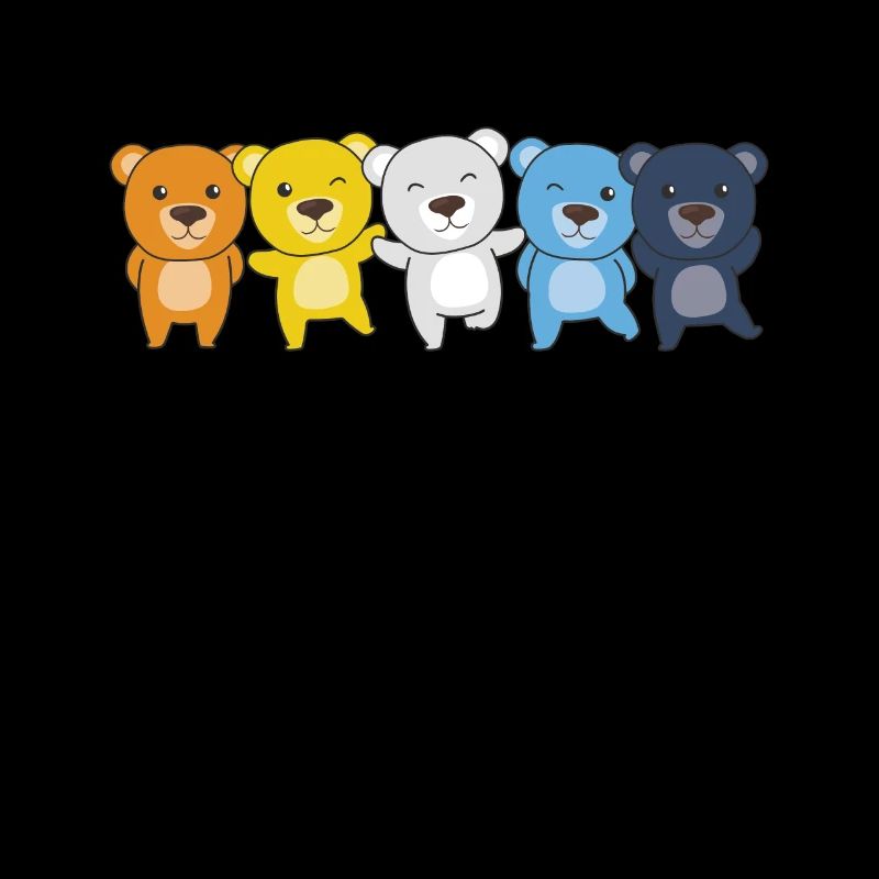 Aroace Flag Pride LGBTQ Mignon Ours