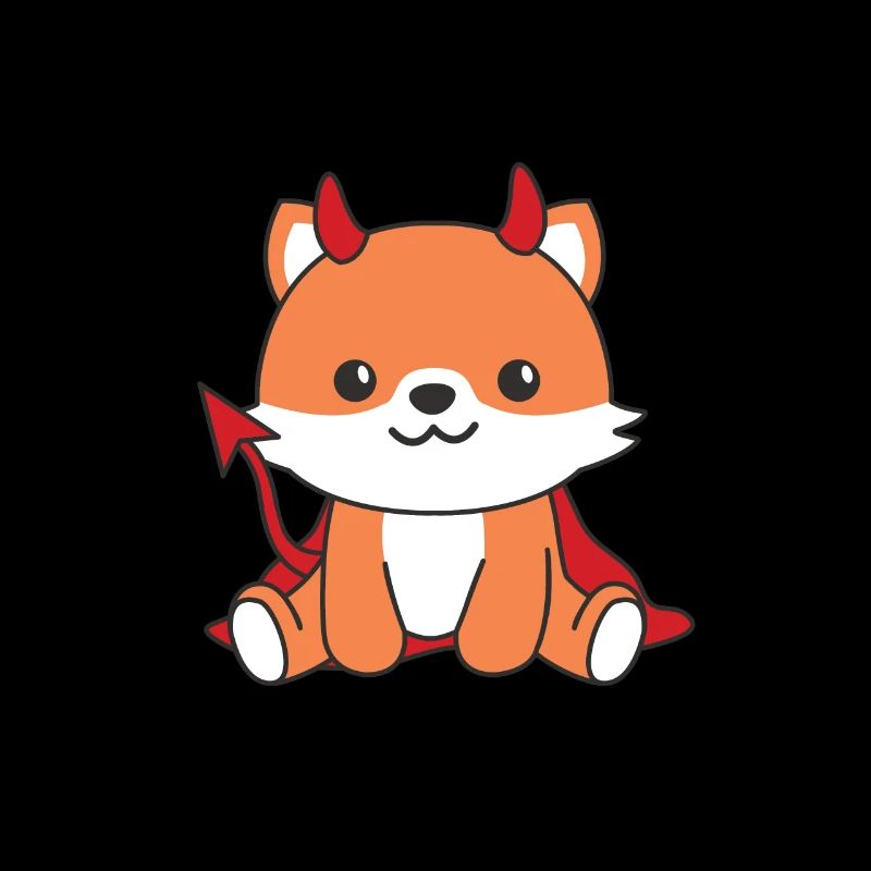 Fox Happy Halloween Devil Costume