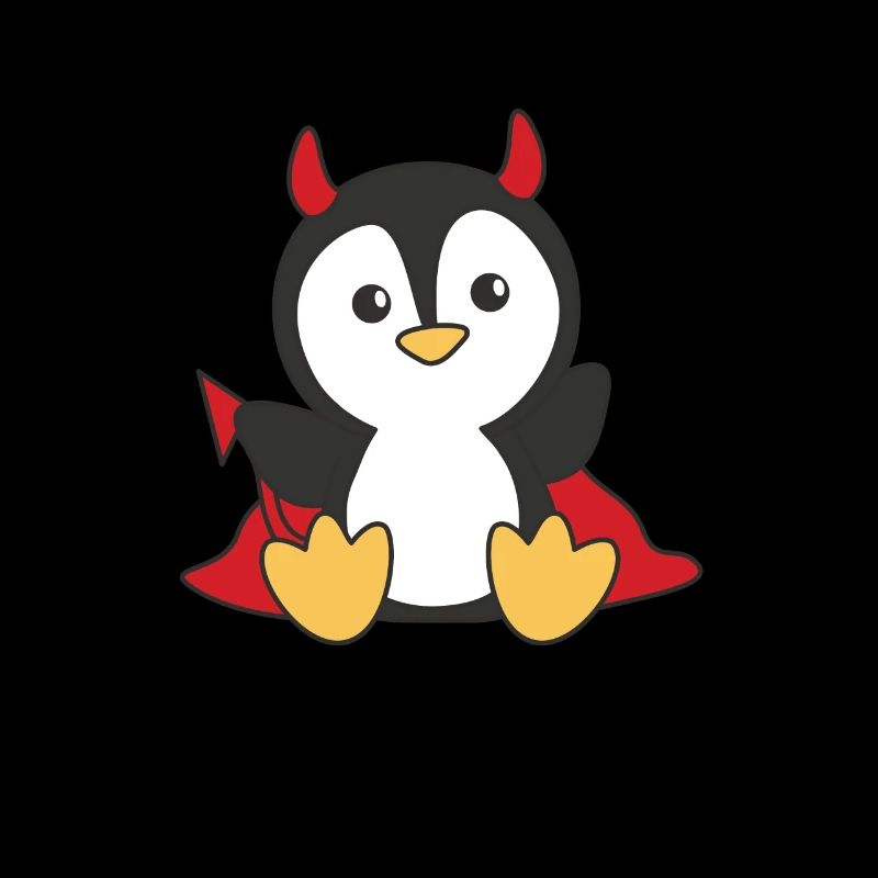 Pingouin Happy Halloween Devil Costume