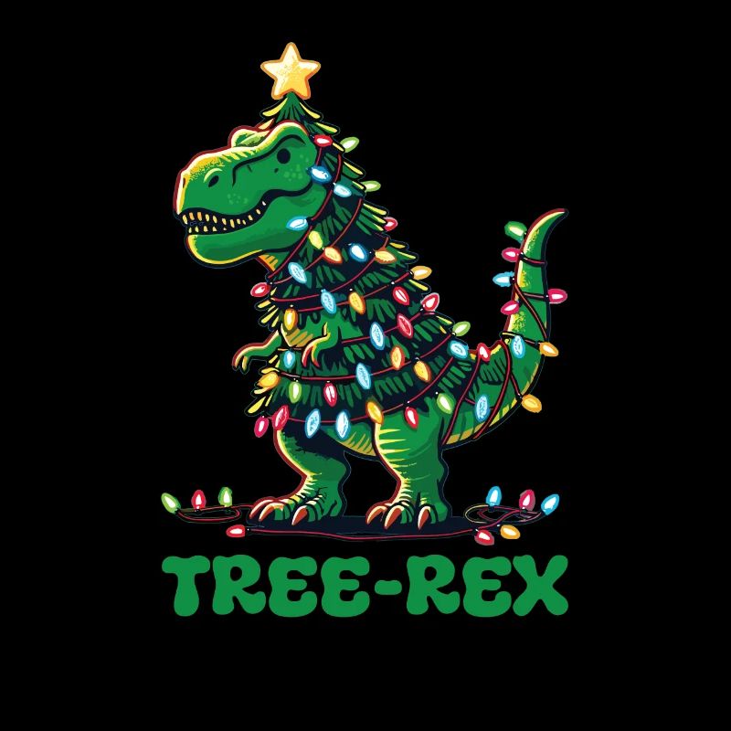 Tree-Rex Funny Dinosaur Pun T-Rex