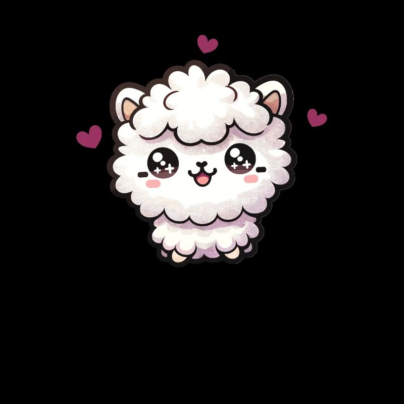 Kawaii Alpaca Cute Pattern